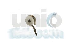 Porcelánbetétes horog