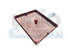 Viacoloros fedélváz N1 8cm-es kőhöz, öntvényes, zárható (öntvénykupak nélkül)