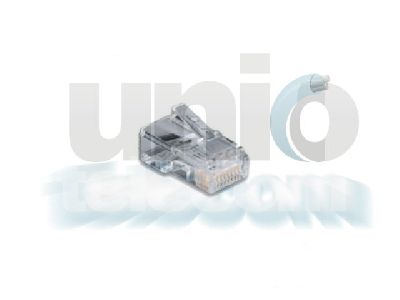 RJ45 villás csatlakozó tömör utp-re (100db/csomag)