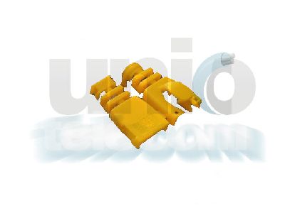 RJ45 szerelhető törésgátló, sárga