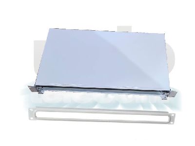 Optikai patch panel előlap nélkül 1U 19