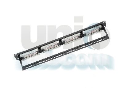 Patch panel 24 port UTP Cat 6 DN-91624U