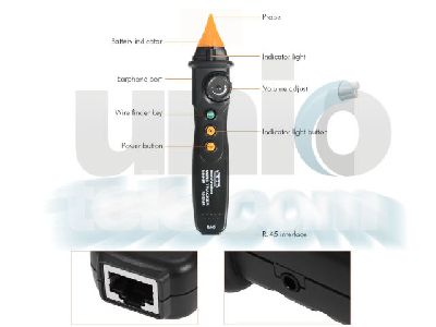 Érpárkereső és UTP tester  MS6816 - BNC, RJ45