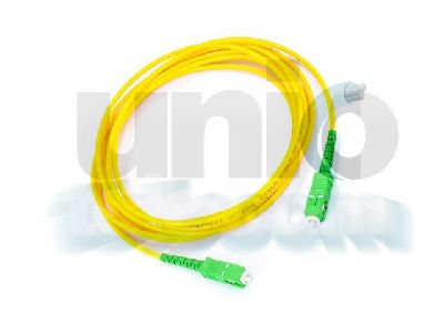 SC/APC-SC/APC optikai patch kábel, 50/125, MM, 0,5m