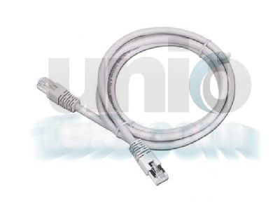 FTP Cat6 szerelt patch kábel, szürke, 3m