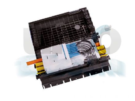 Optikai kötéslezáró FDC-A8 8 db SC/APC, függesztő szerelvénnyel N