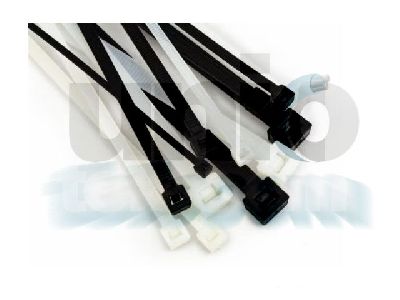 3M FS 280 BW-C Scotchflex Kábelkötöző, fekete, 280 x 3.6 mm