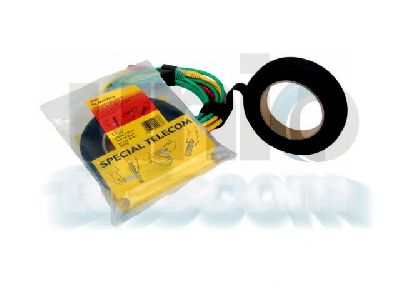 3M Scotchflex tépőzáras kábelkötegelő, fekete, 20 mm x 10 m