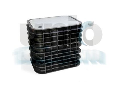 Bulk 4 műanyag akna, Shield fedlappal, B125, 914x1026x731