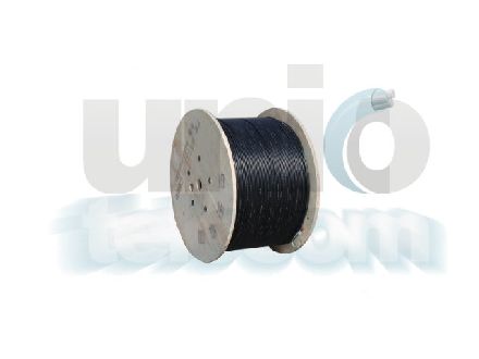 Optikai kábel lég 1x12 szálas ADSS (kis fesztáv), G.652D