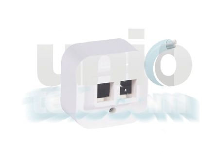 Legrand Forix 782428 IP20 2x RJ45 UTP Cat.5e,csatlakozóaljzat