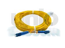 Optikai patch kábel LC/PC-LC/PC duplex, SM, 35m