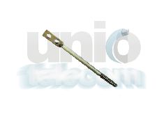 Füles fedéltartó (két lyukú)