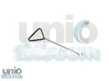 Aknaemelő kampó hosszú